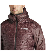 71234127_adidas TERREX Xperior Varilite Primaloft Hooded Jacket XS shadow brown