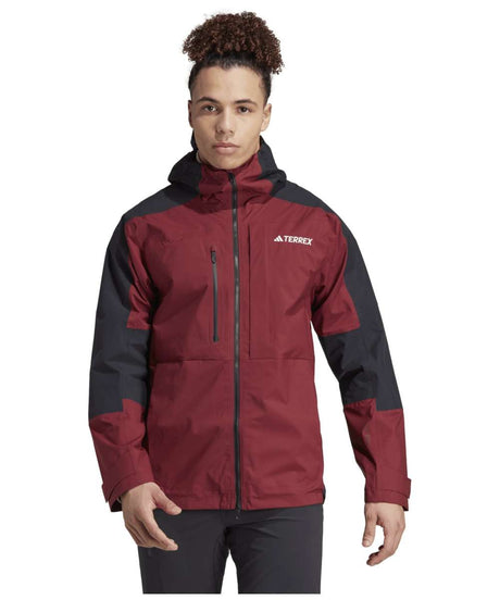 71233666_adidas TERREX Xploric Rain.RDY Hiking Jacket L shadow red/black