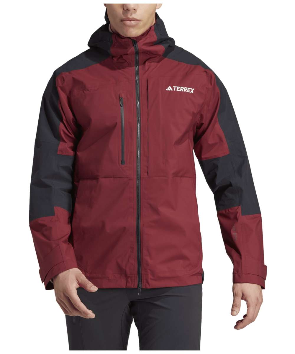 71233666_adidas TERREX Xploric Rain.RDY Hiking Jacket L shadow red/black