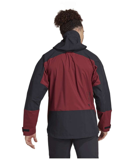 71233666_adidas TERREX Xploric Rain.RDY Hiking Jacket L shadow red/black