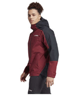 71233666_adidas TERREX Xploric Rain.RDY Hiking Jacket L shadow red/black