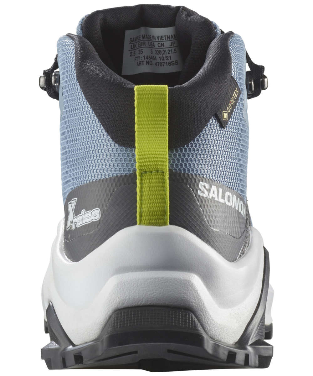 71223901_Salomon X Raise Mid GTX J 31 faded denim/indigo bunting/acid lime