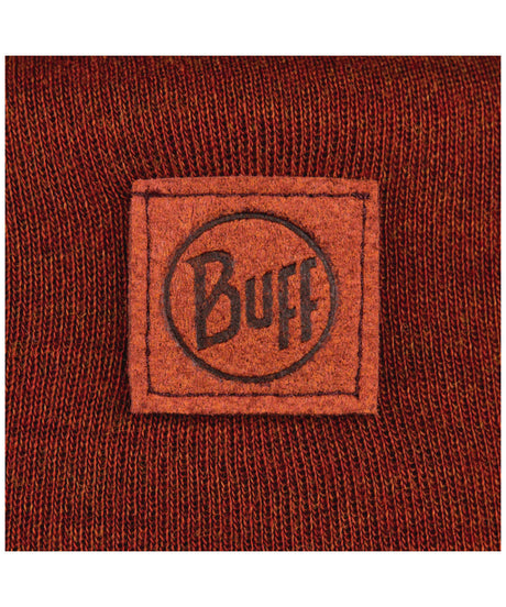 71209900_Buff Heavyweight Merinowolle Beanie solid sienna