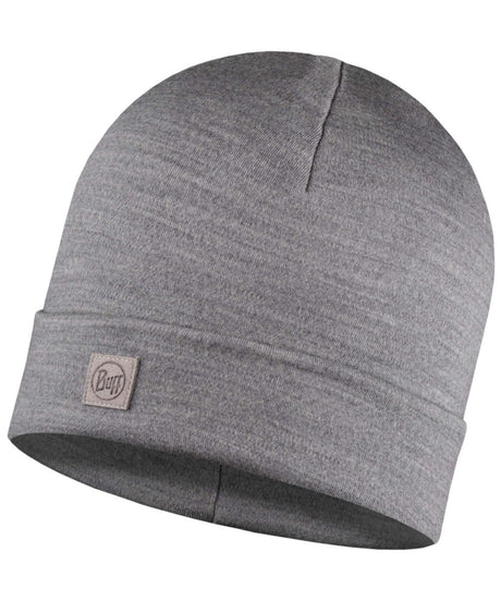 71209899_Buff Heavyweight Merinowolle Beanie solid light grey