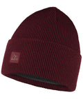 71209903_Buff CrossKnit Beanie solid mahogany