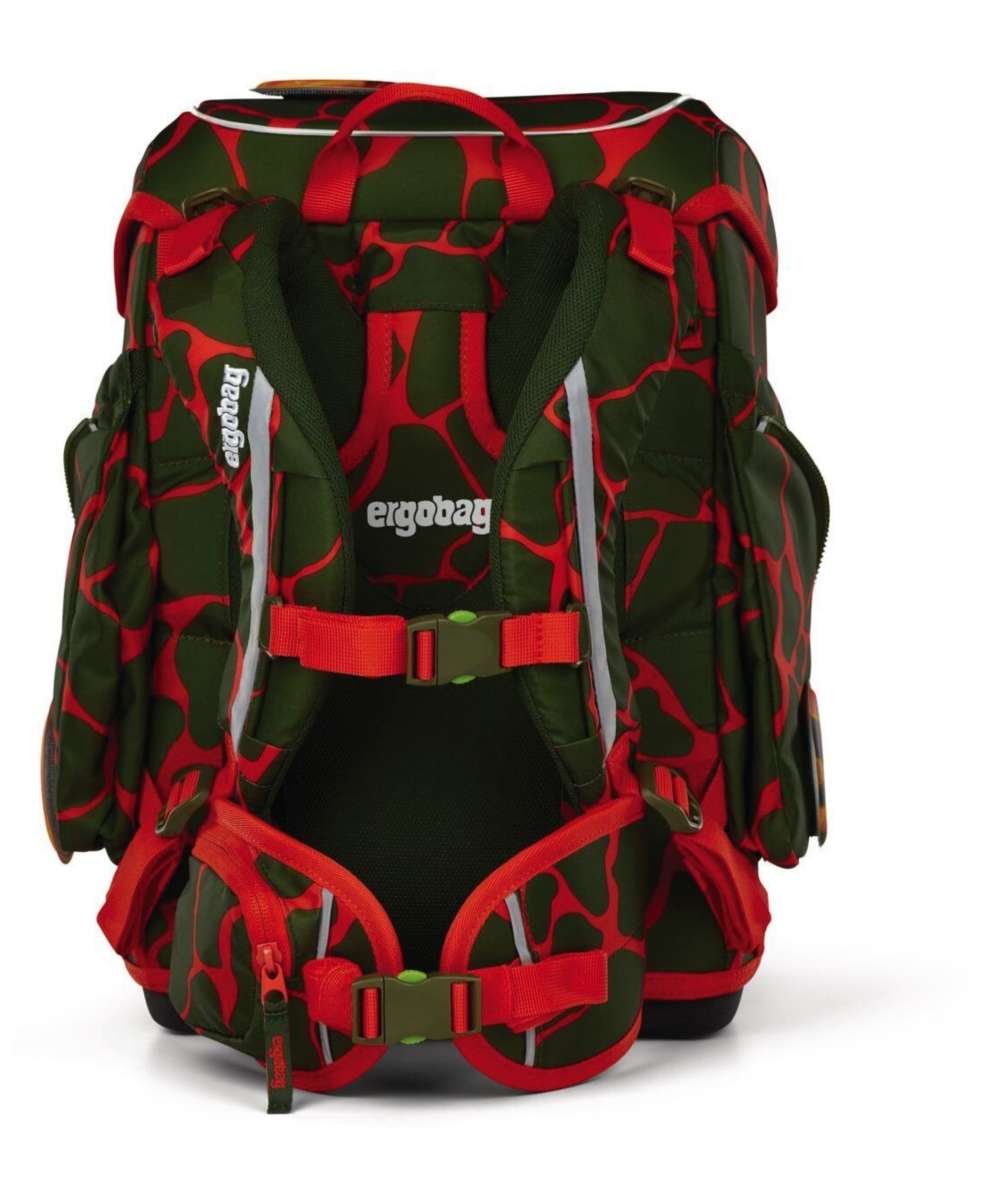 71246768_ergobag cubo Schulranzen 5-teiliges Schulrucksack-Set feuerspeibär