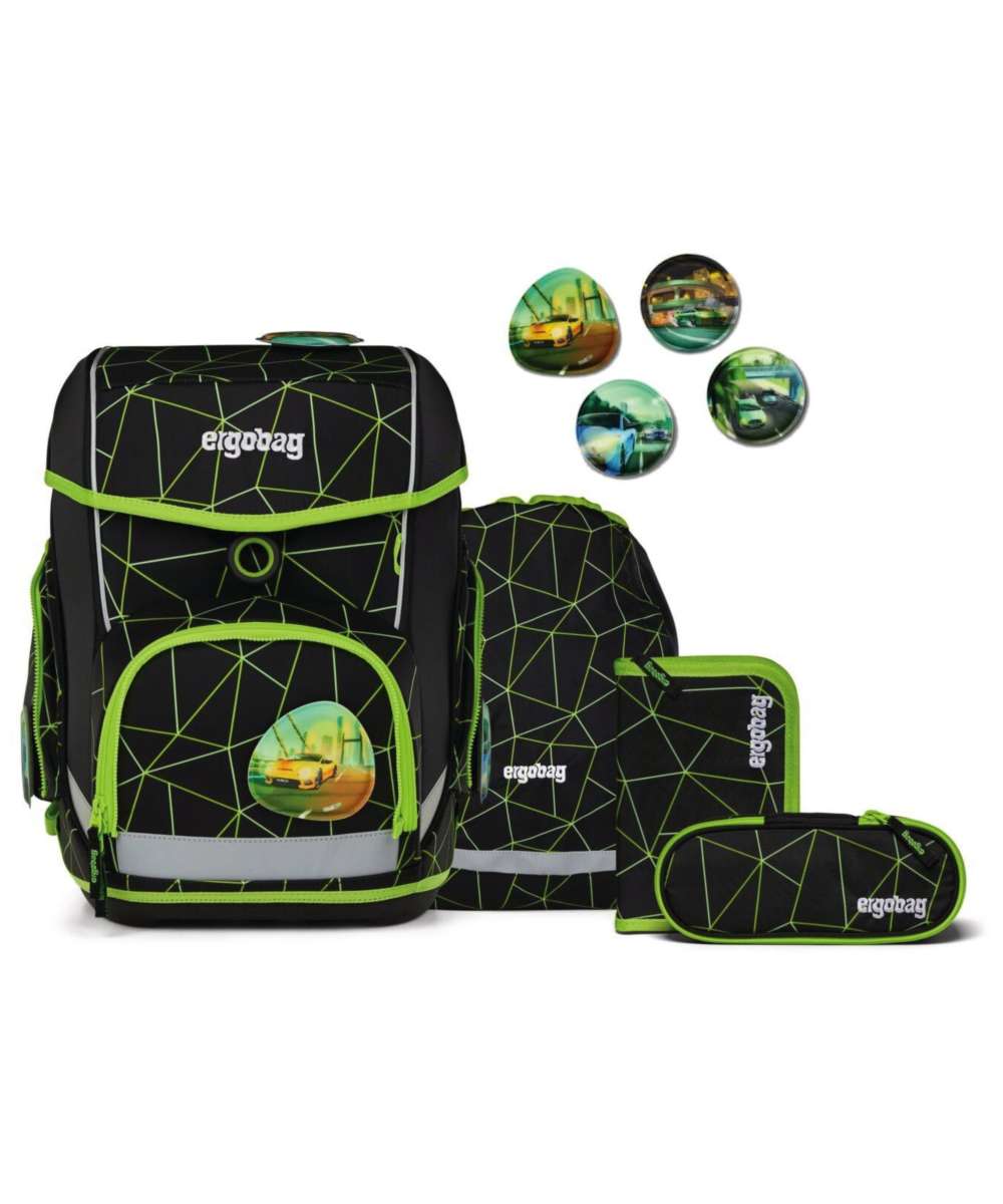 71246765_ergobag cubo Schulranzen 5-teiliges Schulrucksack-Set cybär race