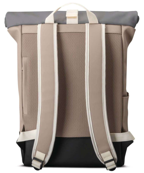 71200468_Johnny Urban Harvey Rolltop Rucksack beige-grau