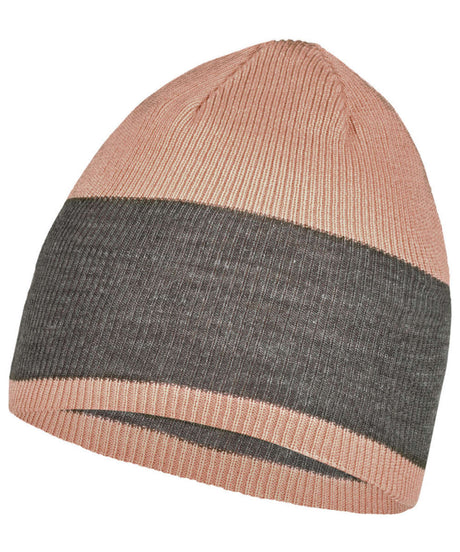 71187546_Buff CrossKnit Beanie solid pale pink