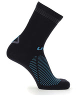 71193784_UYN Unisex Waterproof Socks black/turquoise 35/38