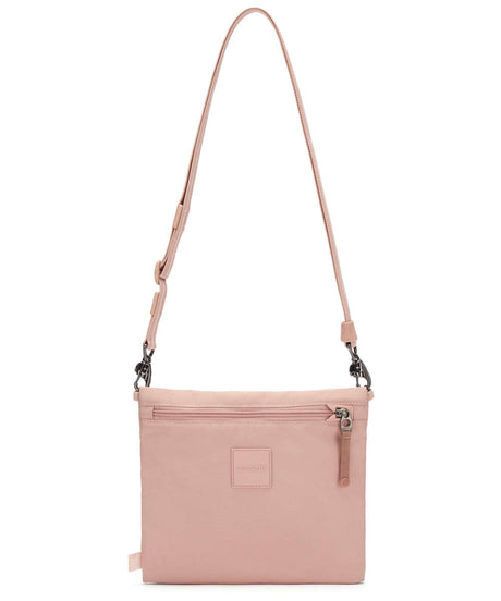 71223736_Pacsafe Go Crossbody Pouch Anti-Diebstahl-Umhängetasche sunset pink