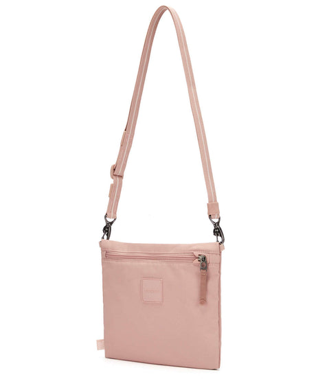 71223736_Pacsafe Go Crossbody Pouch Anti-Diebstahl-Umhängetasche sunset pink