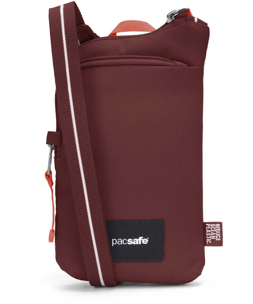 71245987_Pacsafe GO Tech Crossbody Anti-Diebstahl-Umhängetasche garnet red