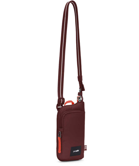 71245987_Pacsafe GO Tech Crossbody Anti-Diebstahl-Umhängetasche garnet red