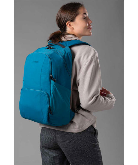 71245991_Pacsafe LS450 Backpack 25 Liter Anti-Diebstahl-Rucksack tidal teal