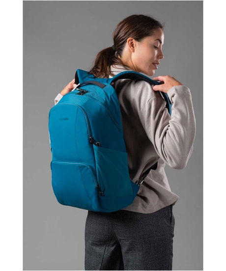 71245991_Pacsafe LS450 Backpack 25 Liter Anti-Diebstahl-Rucksack tidal teal