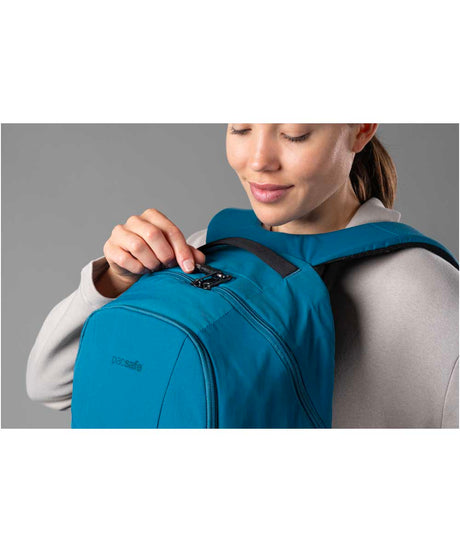 71245991_Pacsafe LS450 Backpack 25 Liter Anti-Diebstahl-Rucksack tidal teal