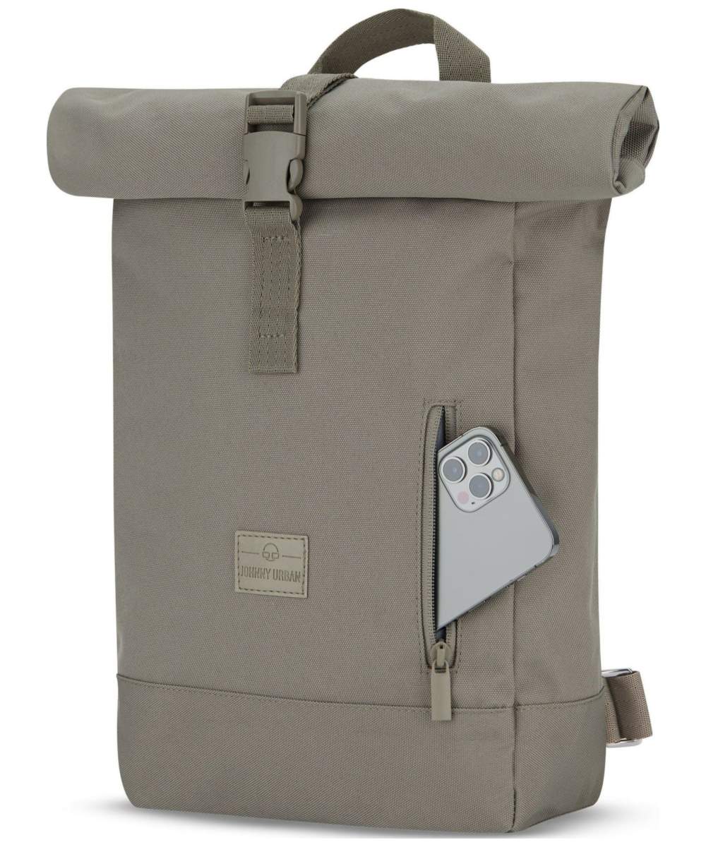 71232598_Johnny Urban Rolltop Robin Rucksack Small wüsten grau