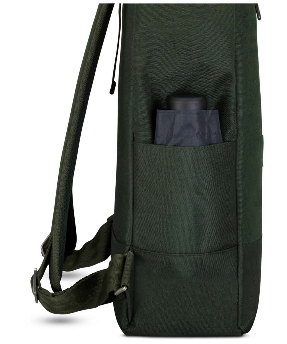 71232589_Johnny Urban Rolltop Robin Rucksack Large dunkelgrün