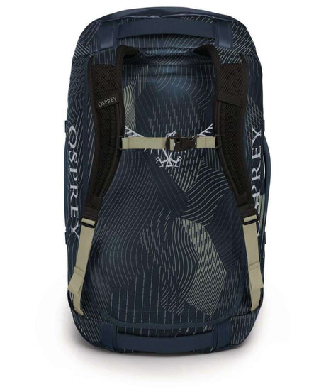 71209384_Osprey Transporter 65 camo lines print