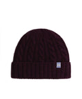 71239101_Blue Loop Cable Beanie wine