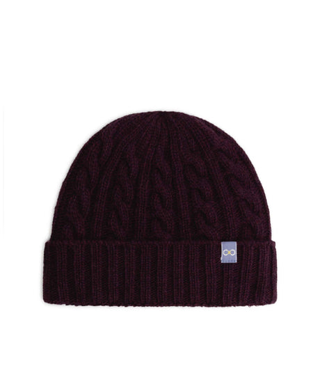 71239101_Blue Loop Cable Beanie wine