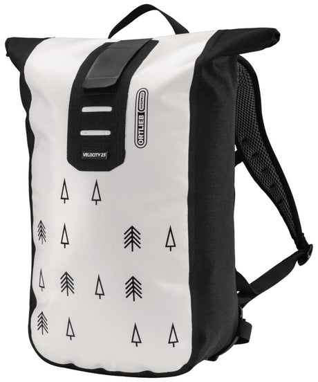 71219250_ORTLIEB Velocity Design 23 L trees white-black