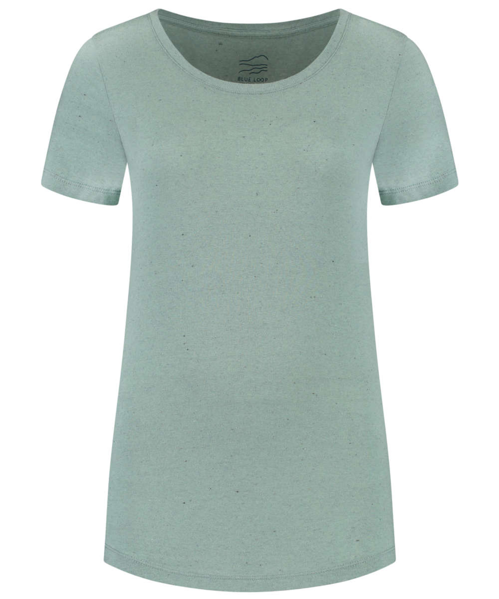 71227902_Blue Loop W Denimcel T-Shirt L agave green