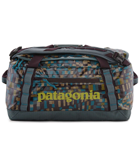 71235429_Patagonia Black Hole Duffel 40L fitz roy patchwork - nouveau green