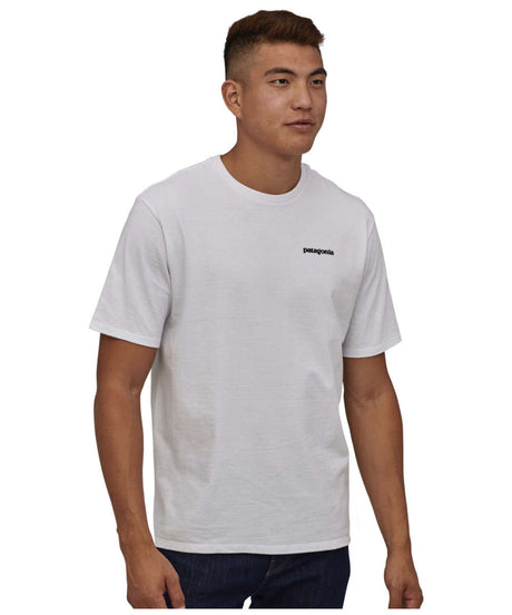 71241210_Patagonia Mens P-6 Logo Responsibili-Tee L white