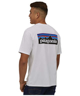 71241210_Patagonia Mens P-6 Logo Responsibili-Tee L white