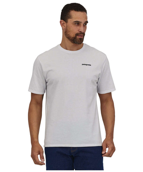 71241210_Patagonia Mens P-6 Logo Responsibili-Tee L white