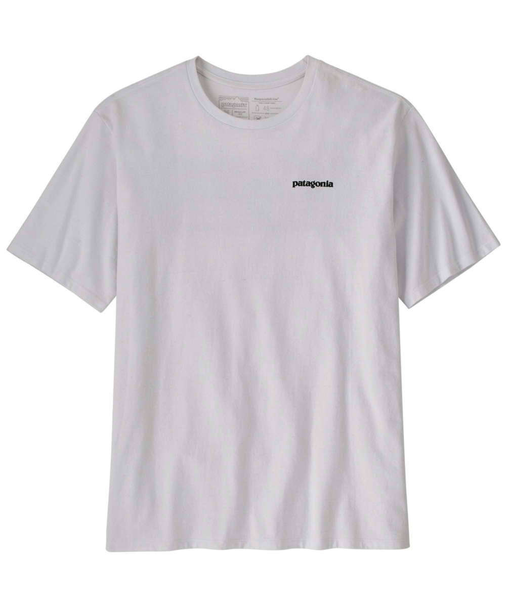 71241210_Patagonia Mens P-6 Logo Responsibili-Tee L white