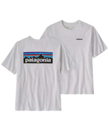 71241210_Patagonia Mens P-6 Logo Responsibili-Tee L white