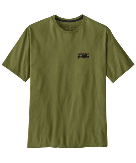 71241168_Patagonia Mens `73 Skyline Organic T-Shirt L buckhorn green