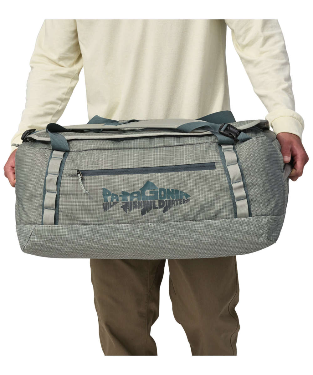 71240958_Patagonia Black Hole Duffel 55L wild waterline - sleet green