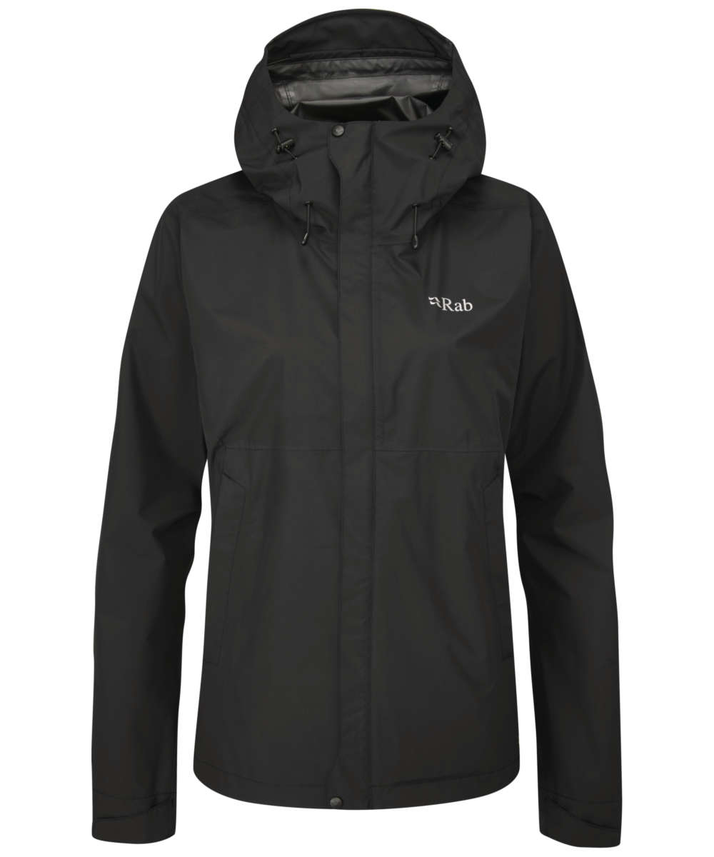 71226494_Rab Downpour Eco Jacket Womens black 10 (S)