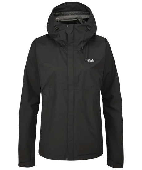 71226494_Rab Downpour Eco Jacket Womens black 10 (S)