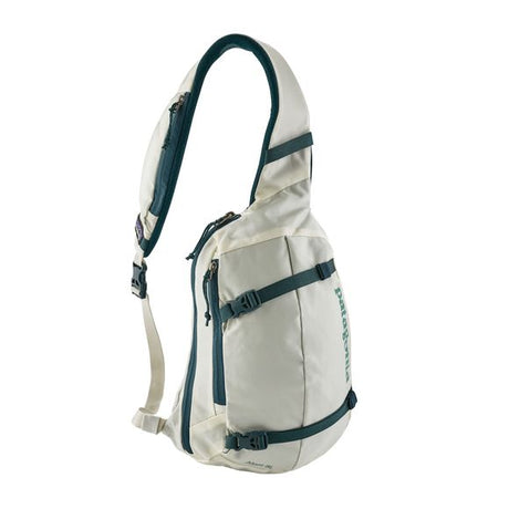 71132403_Patagonia Atom Sling 8L birch white w/tidal teal