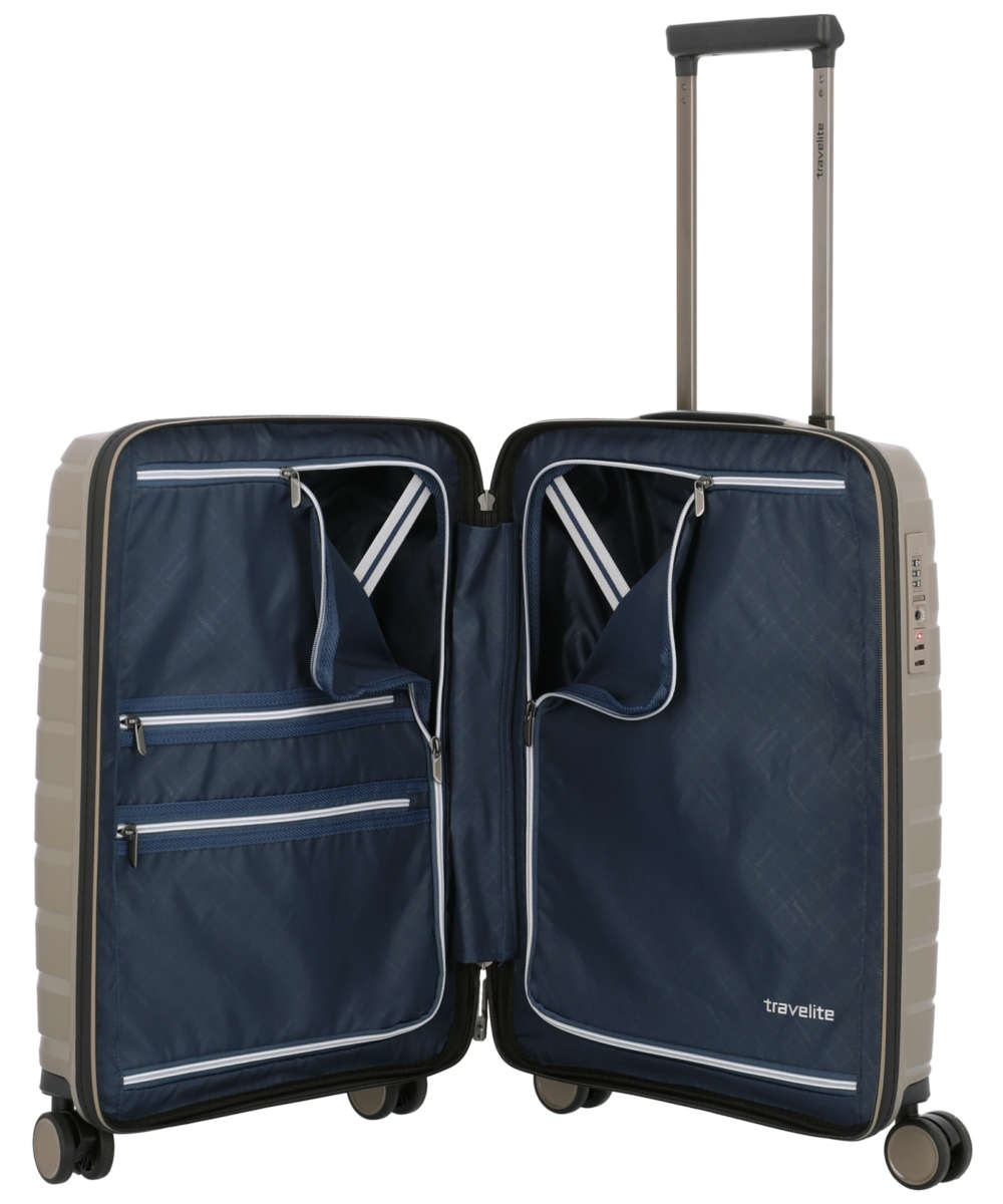 71158145_Travelite Air Base 4-Rad Trolley S champagner