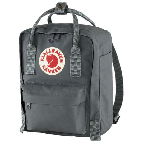 71170394_Fjällräven Kanken Mini super grey/chess pattern