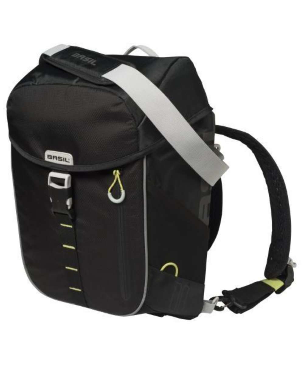 71166458_Basil Miles Fahrradrucksack 17 Liter black lime