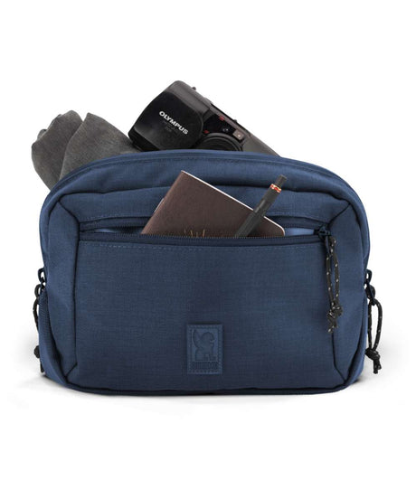 71169344_Chrome Ziptop Waistpack navy blue tonal