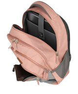 71155944_Travelite Basics Rucksack Melange 22 L rosa/grau