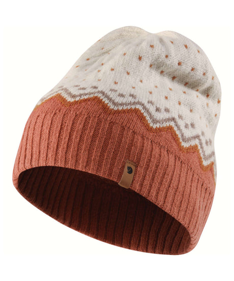 71149045_Fjällräven Övik Knit Hat terracotta pink