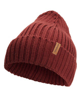 71195114_Woolpower Beanie Rib rust red