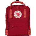 71113879_Fjällräven Kanken Mini deep red-folk pattern