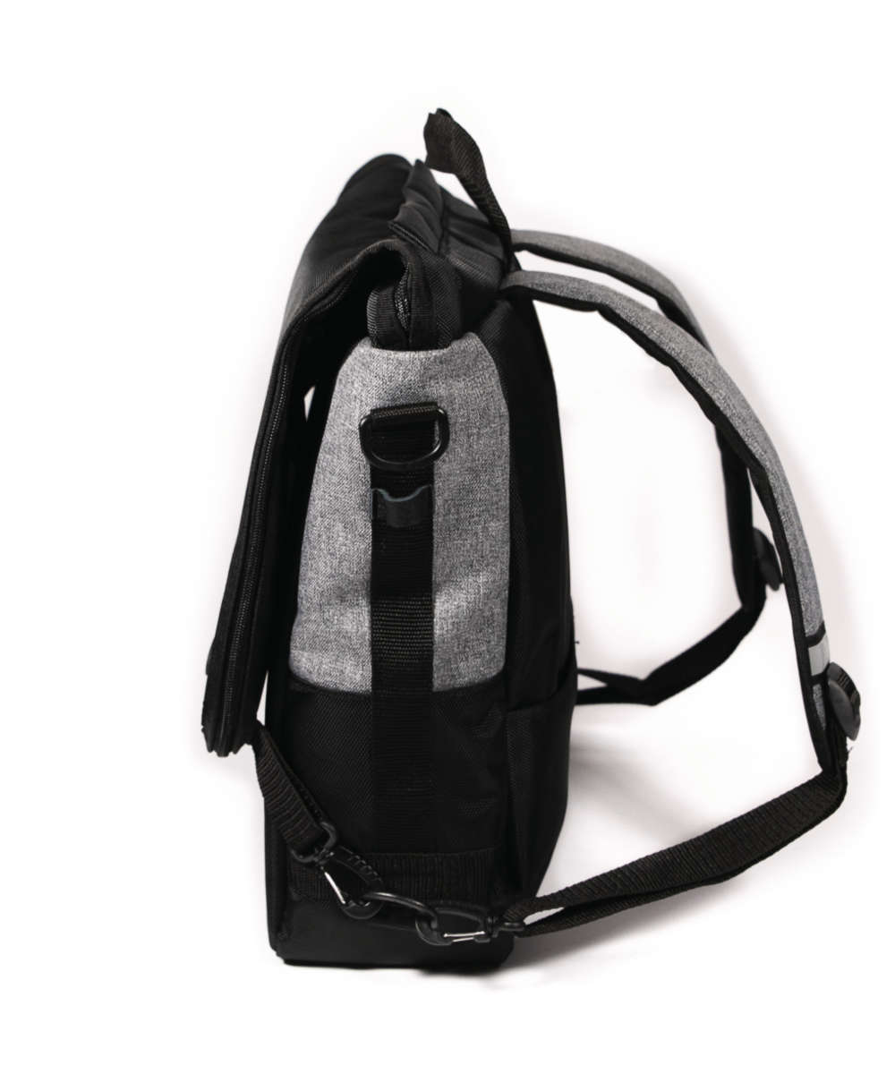 71150761_Haberland Bike-Rucksack Sporty RKS200 KLICKfix Kompaktschiene schwarz/grau