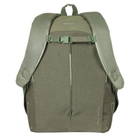 71174196_Basil B-Safe Commuter Fahrradrucksack Nordlicht 13 Liter olivengrün