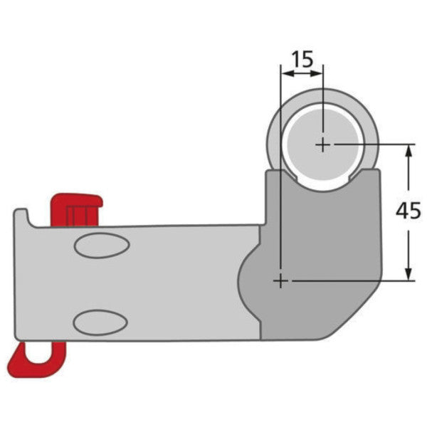 71151691_KLICKfix Distanzset E 90 Grad schwarz